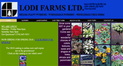 Desktop Screenshot of lodifarms.com